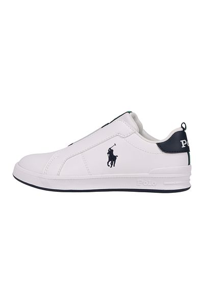 Polo Ralph Lauren Heritage Court II Slip-on - White Navy