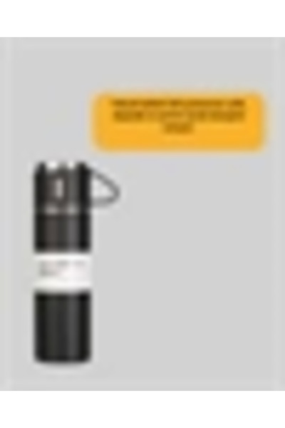 CPU ELEKTRONİK 500 ml Heat Protected Steel Thermos and Cup Set |   Silicone Based, Stylish and Practical