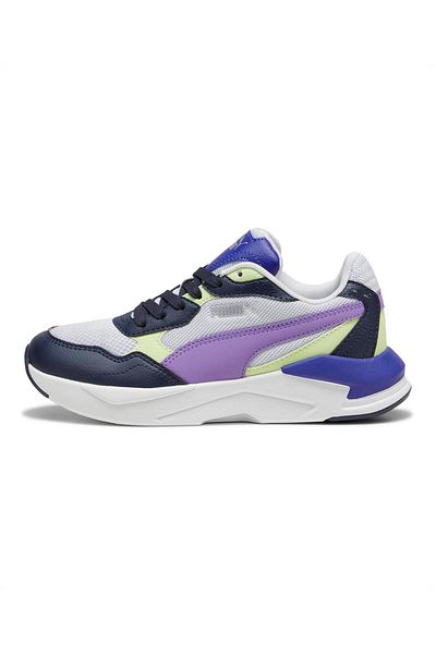 Puma X-Ray Speed Lite Lace Up Sneakers - Silver Mist/Lavender Alert/Club Navy/Cool Cucumber