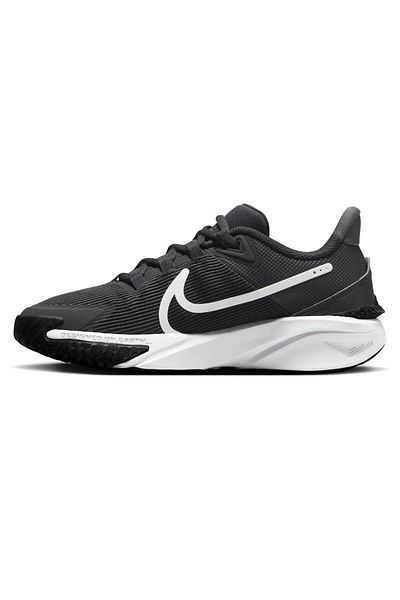 Nike Star Runner 4 Road Running Shoes - Royal Black/White