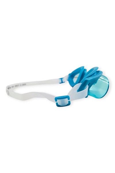 Budi Children's Swimming Goggles with Silicone Carrying Bag Turquoise - Xh1300