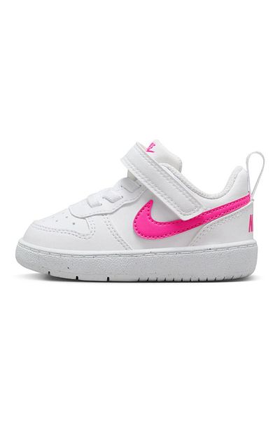 Nike Court Borough Low Recraft Shoes - White & Pink