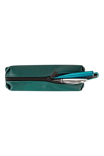 Herlitz Penar Etui Origami, Culoare Verde Pădure, Dimensiuni 6.5x3.5x20 cm, Material Material Textil