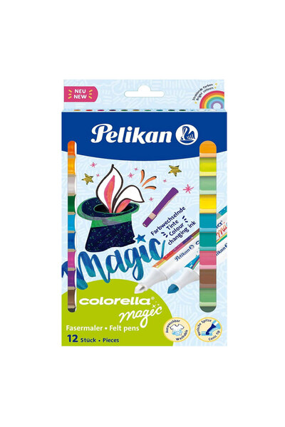 Pelikan Colorella Magic 12li Keçeli Kalem P-818056