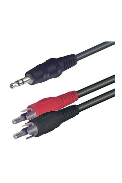 Home Cablu audio stereo, jack de 3,5 mm, 2 mufe RCA 1,5 m