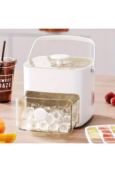 Tahtakale Dünyası Ice Mold and Storage Box Dual Product Hygienic and Practical Ice Making Box