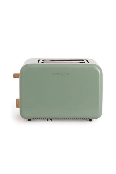 Create Toaster, CREATE, Retro, 2 slices, sage