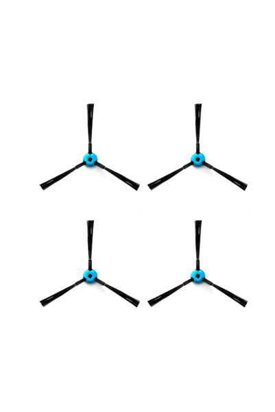 TESLA Set of 6 accessories compatible with Robot VCR600W 2 side brushes, 2 main brushes, 2 HEPA