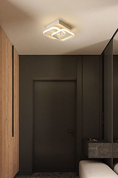 ABAJUR EVİM Holled Hol Koridor Giriş Için Modern Ledli Avize