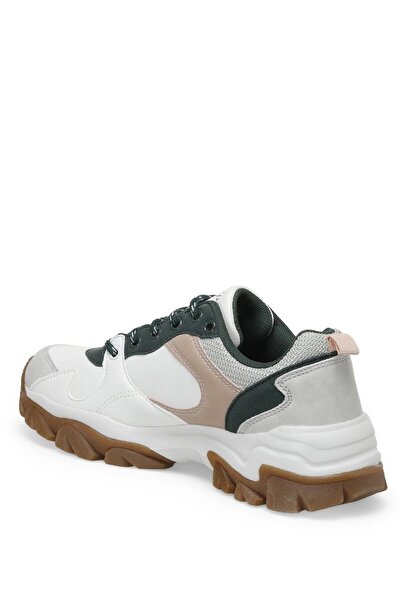 U.S. Polo Assn. Beyaz Yeşil Kadın Sneaker