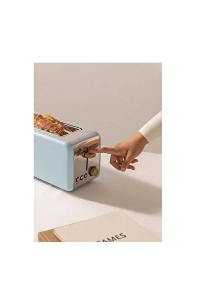 Create Prăjitor de pâine, CREATE, Retro XL, 2 felii, albastru pastel