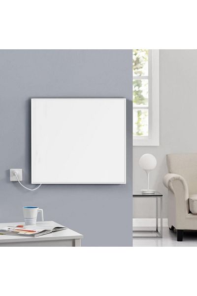 Home Panou infraroșu Wi-Fi de 350 W, control prin smartphone, termostat electronic, telecomandă inclusă