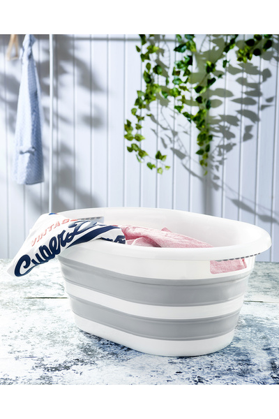 Waldern Home 27 Lt Katlanabilir Pratik Silikon Çamaşır Sepeti