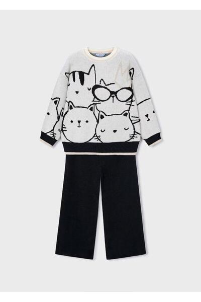 MAYORAL Girl's Sweater Set 25Kmyr4583