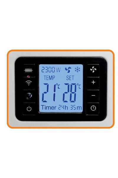 Home Convector inteligent, 2300W, 3 niveluri de încălzire, WiFi, compatibil cu iOS și Android