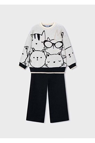 MAYORAL Girl's Sweater Set 25Kmyr4583