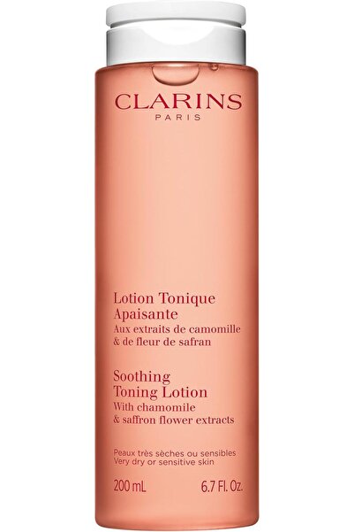 Clarins Soothing Toning Lotion, White