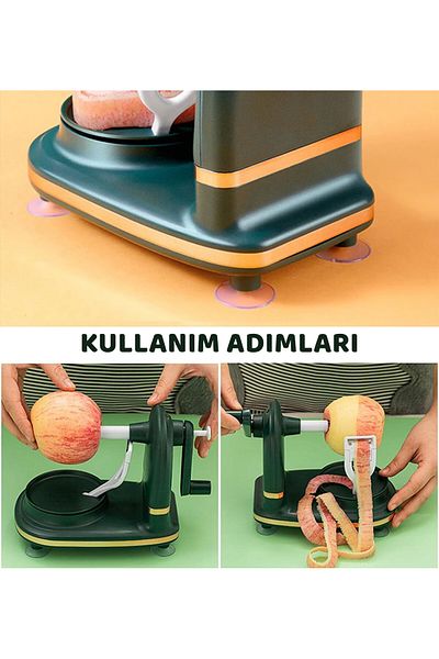 Tahtakale Dünyası Practical Apple Peeler Manual Apple Fruit Peeling Machine