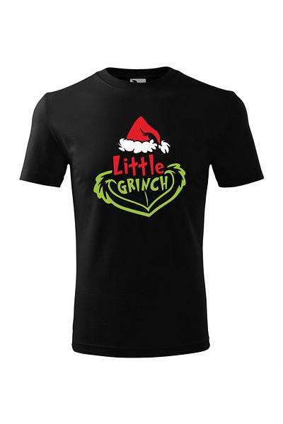 Malfini Tricou Copii, personalizat "Little Grinch"