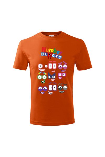 Malfini Tricou personalizat "Numberblocks 2"
