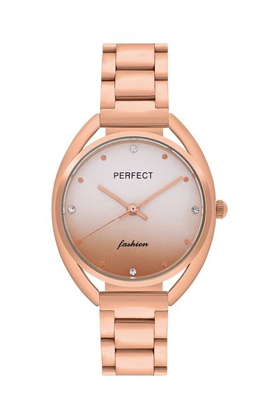 PERFECT Women's Pink Quartz, MIYOTA 2035