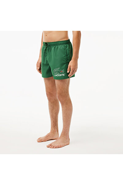 Lacoste Croc Print Swim Trunks - MH6912-00-132