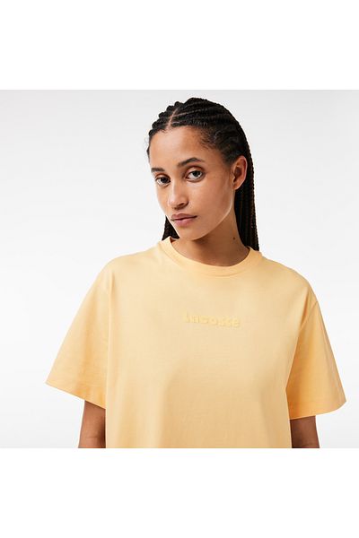 Lacoste Oversized Short Sleeved Jersey Dress - EF7287-00-IT7