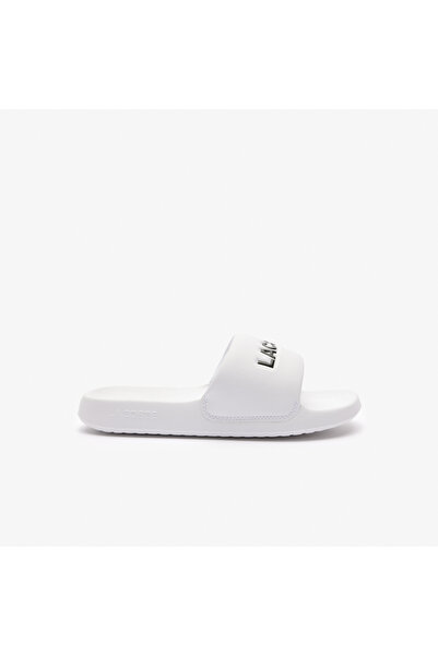 Lacoste شبشب نسائي من قماش Serve Slide 1.0 - 47CFA0032-147