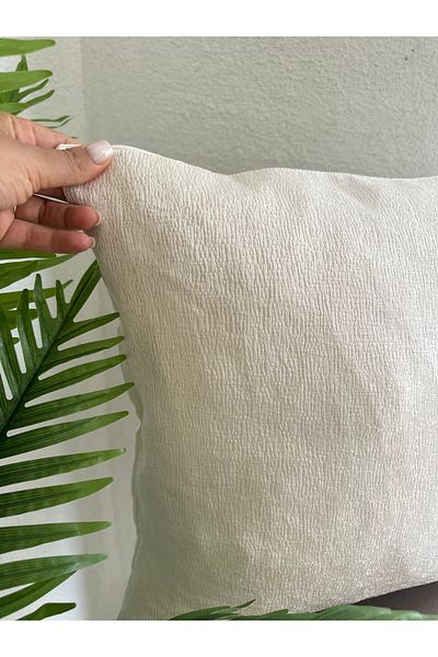 Decamor home Husă de pernă cu model de culoare crem 1 buc