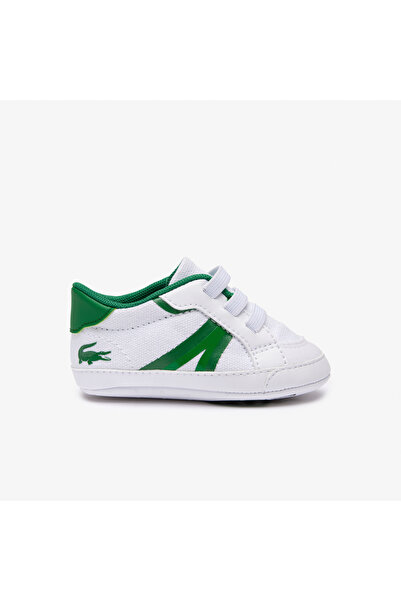 Lacoste Infants' L004 Cub Textile and Synthetic Trainers - 46CUB0001-082