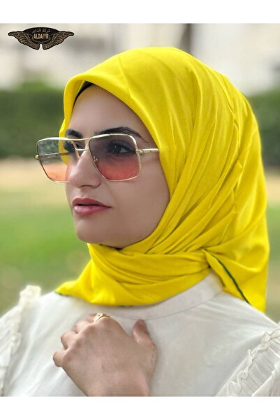 ALDAİR Eșarfă din raion cu margine de cusut manual