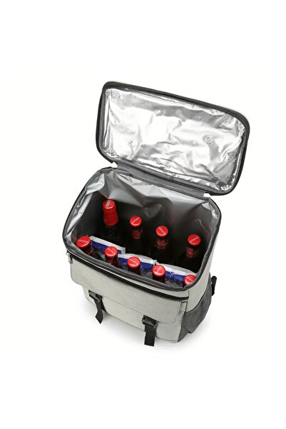 OEM Rucsac frigorific si izoterm 25L, impermeabil, ajustabil, buzunare laterale, ideal pentru picnic si