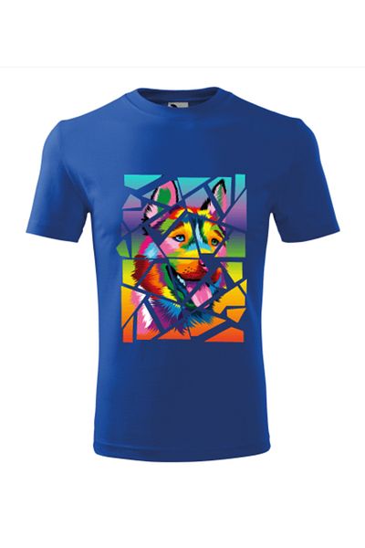 Malfini Tricou Copii, personalizat "Husky in the House"