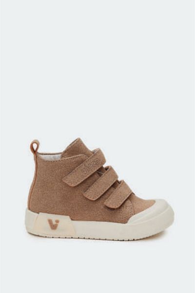 Vicco Naru Unisex Children's Beige Lighted Boots