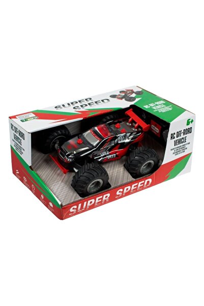 OEM Masina cu Telecomanda Off Road, Rock Crawler 1:18, Viteza Maxima 7 km/h, Negru si Rosu