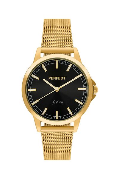 PERFECT Women's Black Quartz, MIYOTA 2035