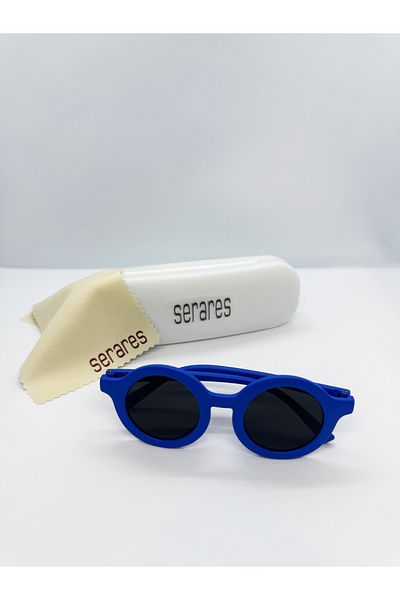 SERARES Seattle Model, Unisex Children, 3-7 Years, Dark Blue Color, Uv400 Protection Children's Sunglasses