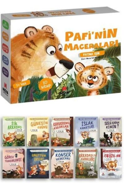 Anonim Yayıncılık PAFİ'NİN MACERALARI 10 Kitap+Soru Kitapçığı