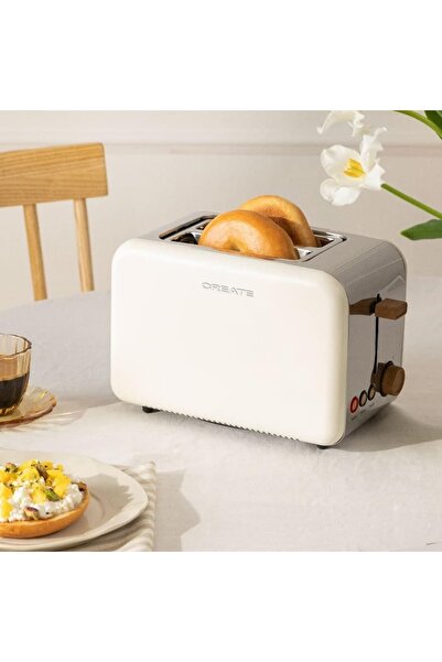 Create Toaster and kettle set, CREATE, Retro, cream