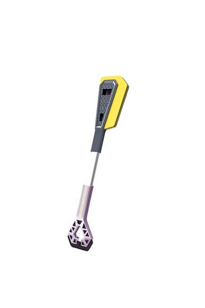 Flo Double-ended Car Snow Scraper, Universal, Car Snow Removal, with Long Handle, Ergonomic