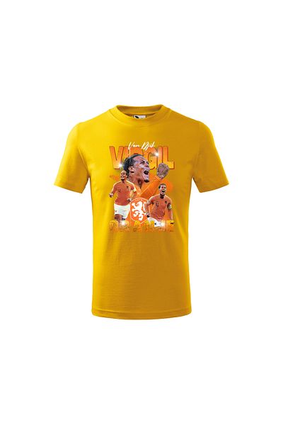 Malfini Tricou personalizat, "Virgil Van Dijk", Malfini, Bumbac 100%