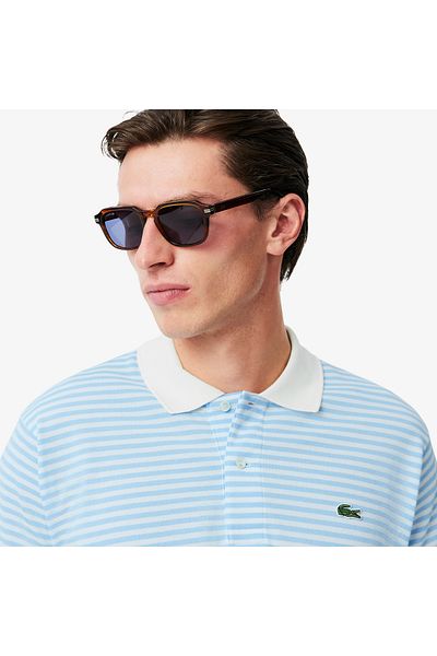 Lacoste Classic Fit L.12.12 Striped Petit Pique Polo Shirt - PH9753-00-F6Z
