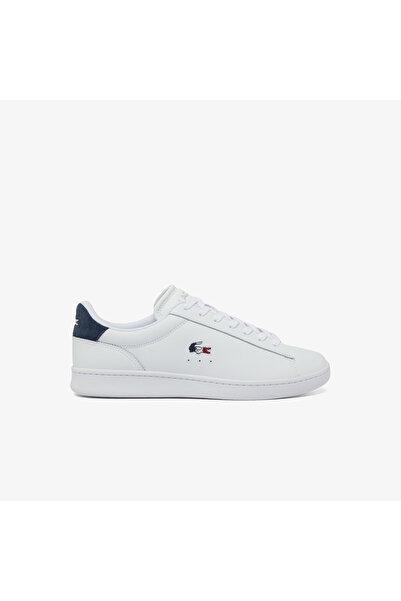 Lacoste حذاء رياضي رجالي من الجلد من مجموعة كارنابي - 48SMA0111-407