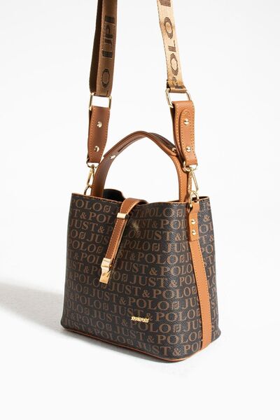 JAST POLO New Season Original Just Polo 4 Compartment Medium Size Classic Sports Model Women's Shoulder Bag and Handbag