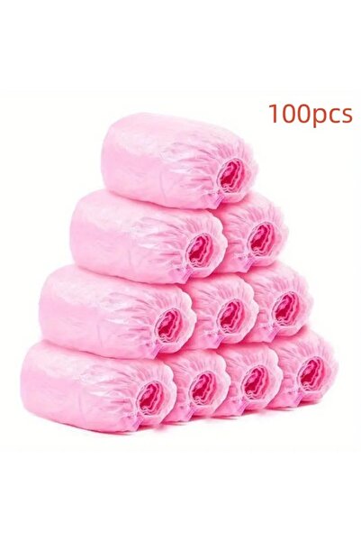 Flippy Set 100 Disposable Waterproof Shoe Covers Flippy, Universal, Pink