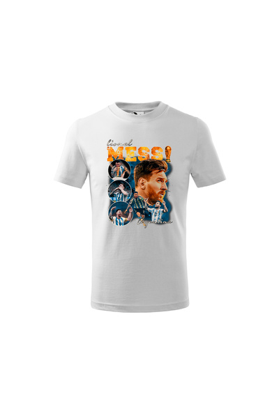 Malfini Tricou personalizat, "Messi", Malfini, Bumbac 100%