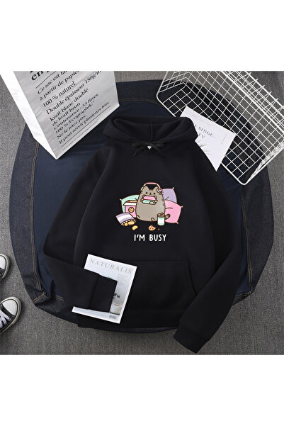 Tarzsokak Μαύρη αστεία γάτα γυναικεία μόδα Kawaii