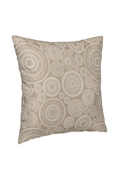 OEM Pernă decorativă bej cu mandala de vară