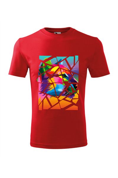 Malfini Tricou Copii, personalizat "Silent Cat"