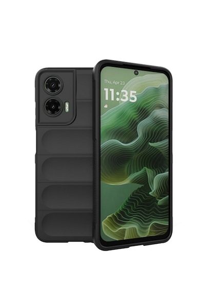Danex Husă pentru Motorola Moto G35, X32, poliuretan, neagră